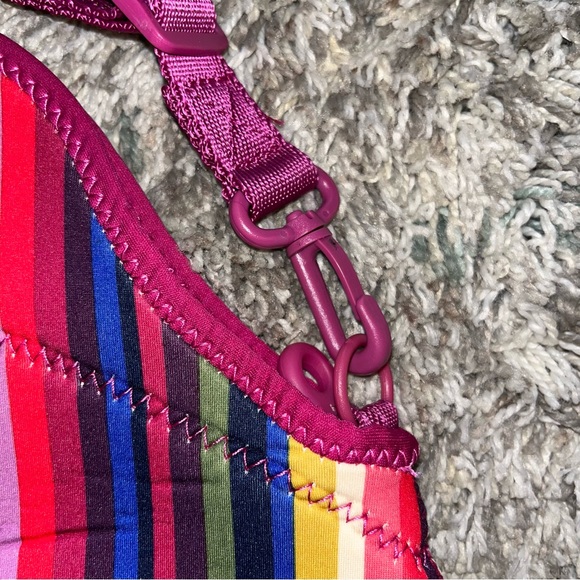 Built NY gourmet to go lunch striped tote bag - Picture 7 of 10